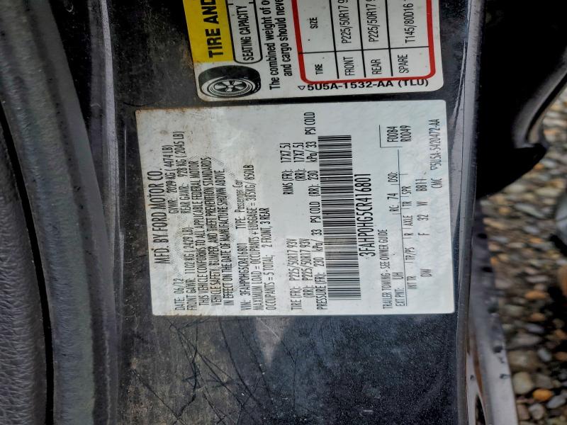 2012 FORD FUSION SE #3304865555