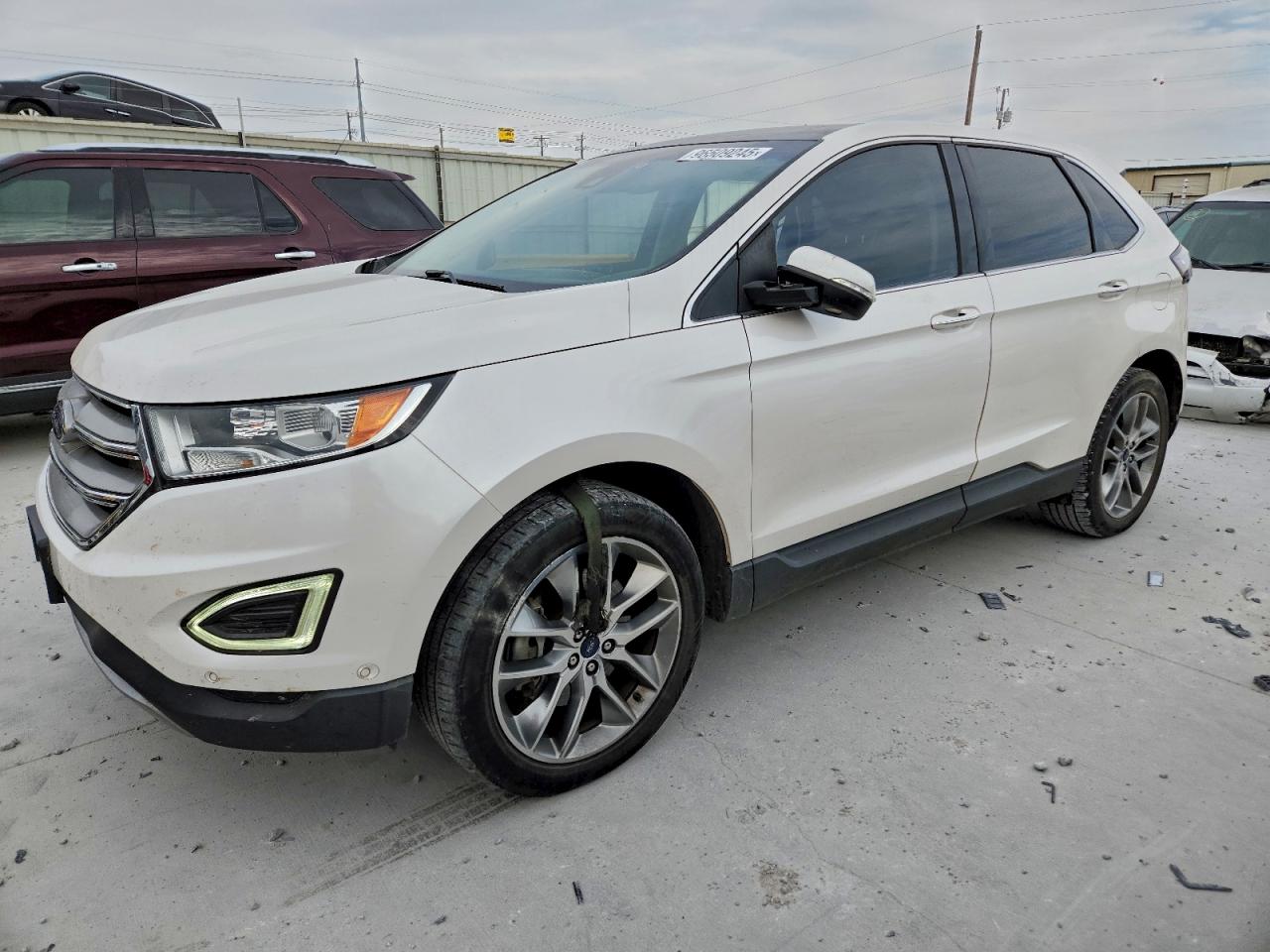 Lot #3317104030 2015 FORD EDGE TITAN