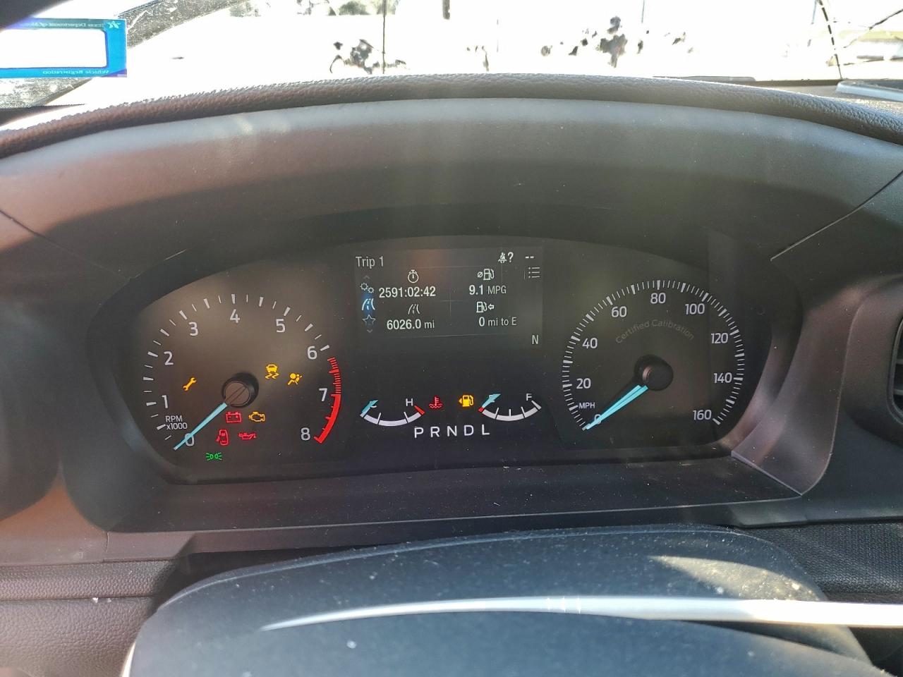 FORD EXPLORER POLICE INTERCEPTOR