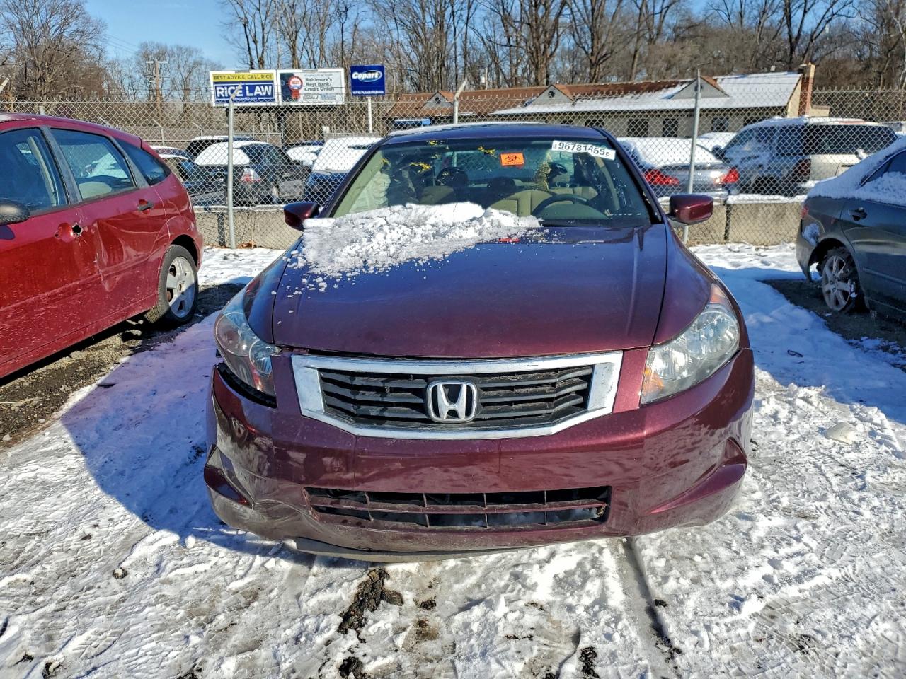 Lot #3317170134 2010 HONDA ACCORD EX