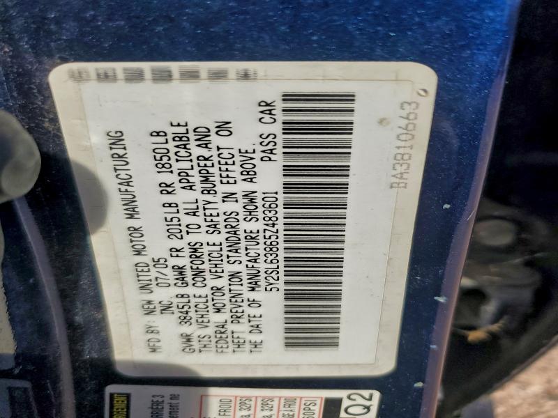 2005 PONTIAC VIBE #3308230155