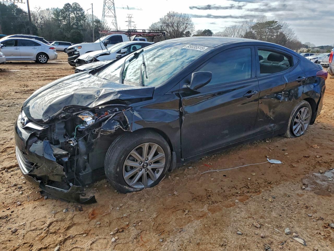 Lot #3308229186 2015 HYUNDAI ELANTRA SE