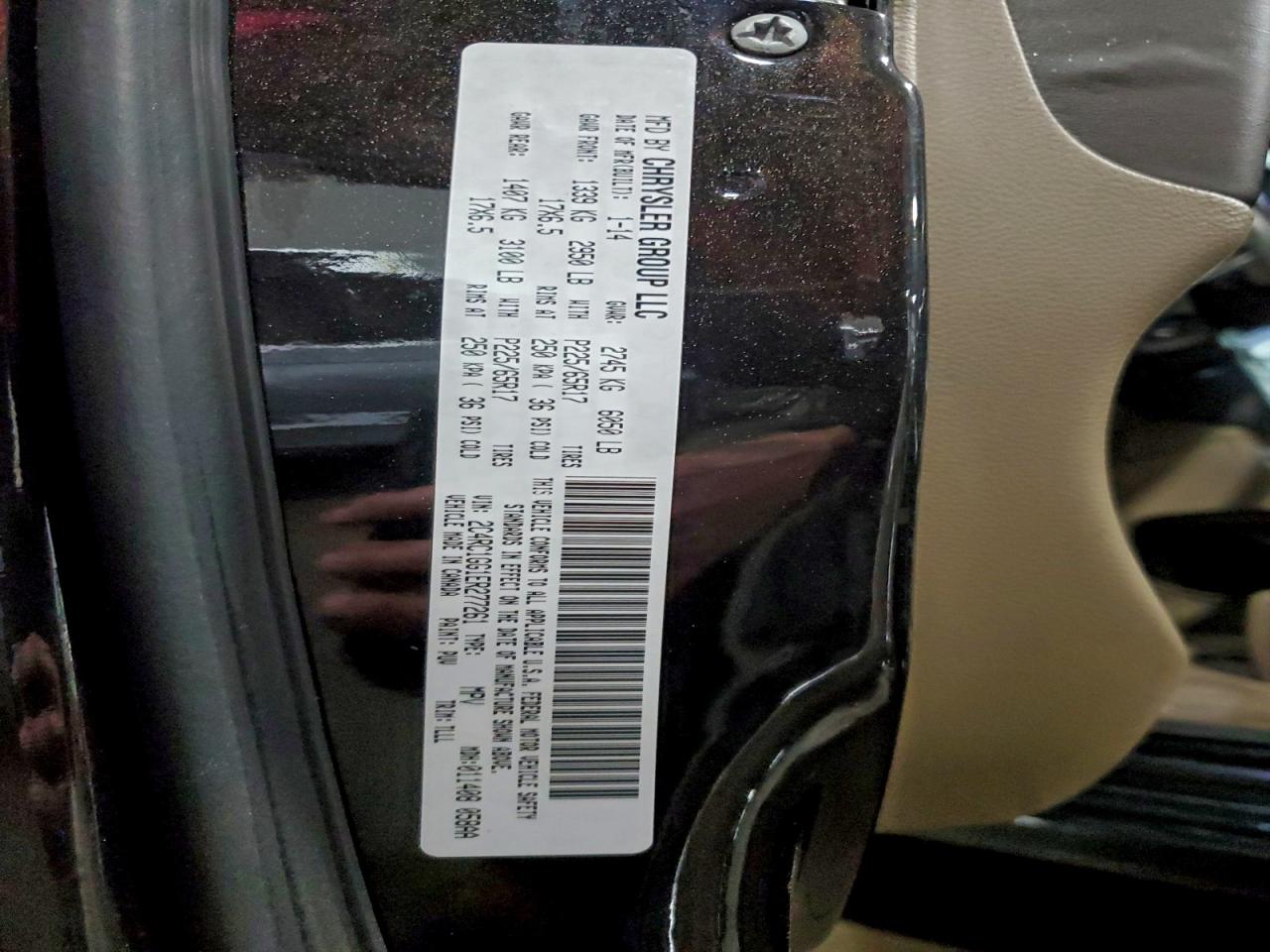 Lot #3304563465 2014 CHRYSLER TOWN & COU