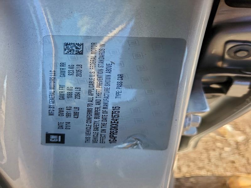 2014 BUICK VERANO CON #3317703094