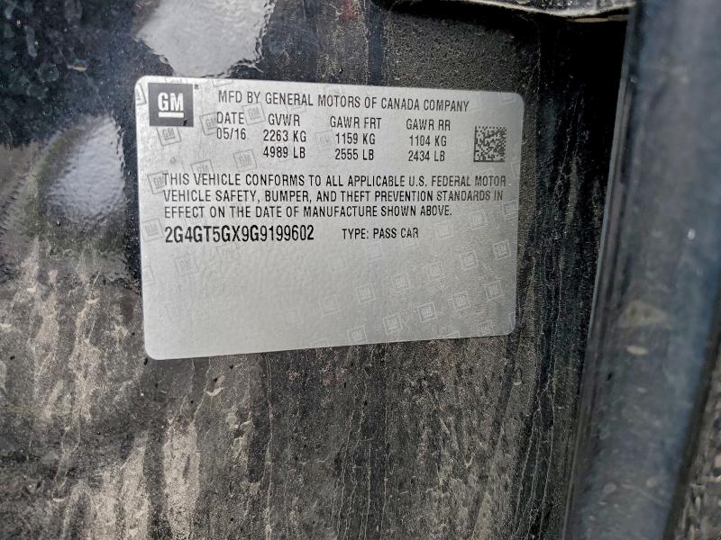 2016 BUICK REGAL PREM #3312737117