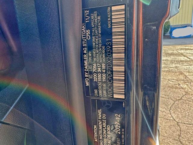 2013 MERCEDES-BENZ G 63 AMG #3305289309