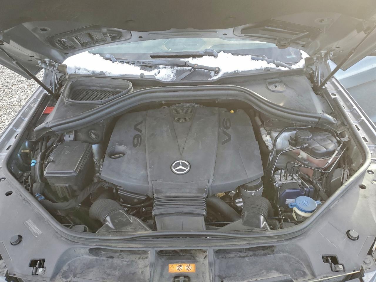 Lot #3308254159 2014 MERCEDES-BENZ ML 350 BLU