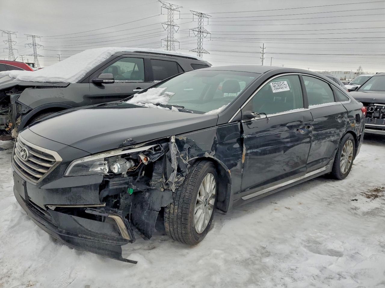 Lot #3311632235 2015 HYUNDAI SONATA SPO