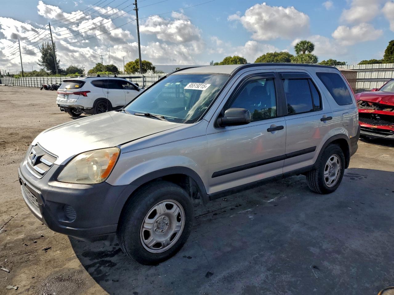 Lot #3305362310 2005 HONDA CR-V LX