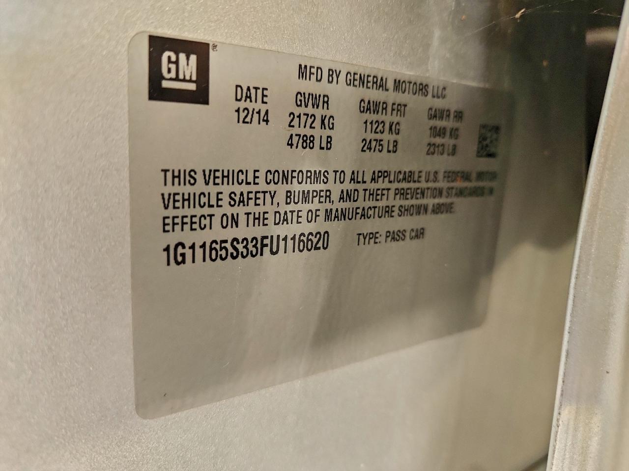 CHEVROLET IMPALA LTZ