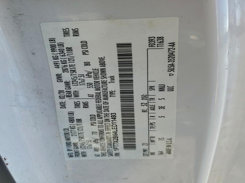 2020 FORD F250 SUPER #3319945148