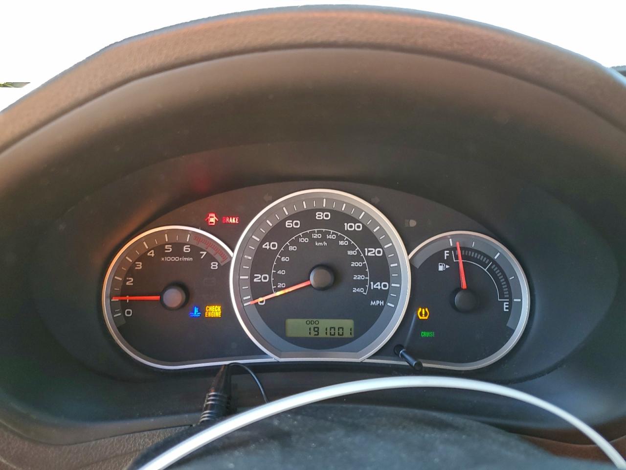 Lot #3311609264 2008 SUBARU IMPREZA 2.