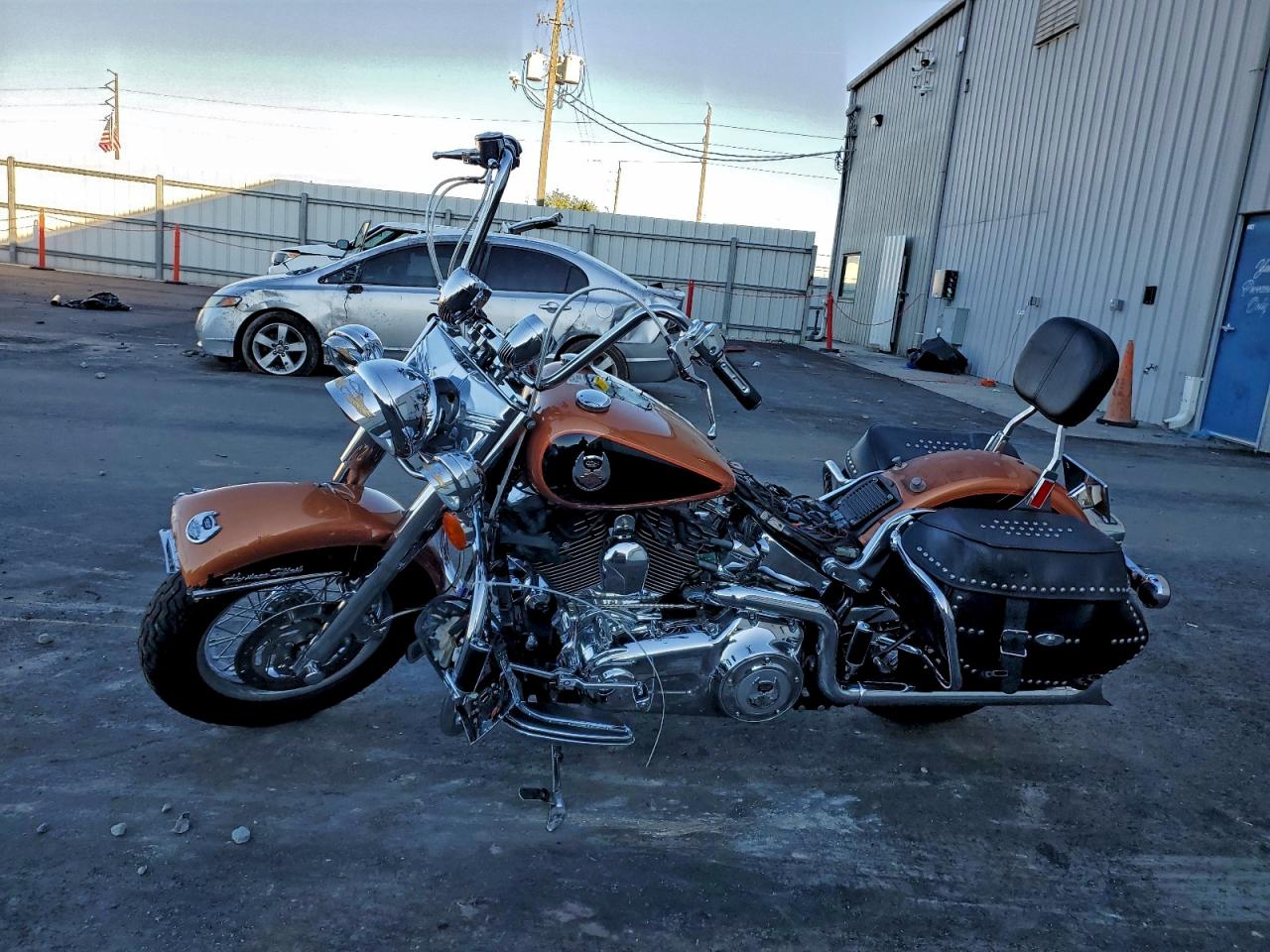 Lot #3315984213 2008 HARLEY-DAVIDSON FLSTC 105T