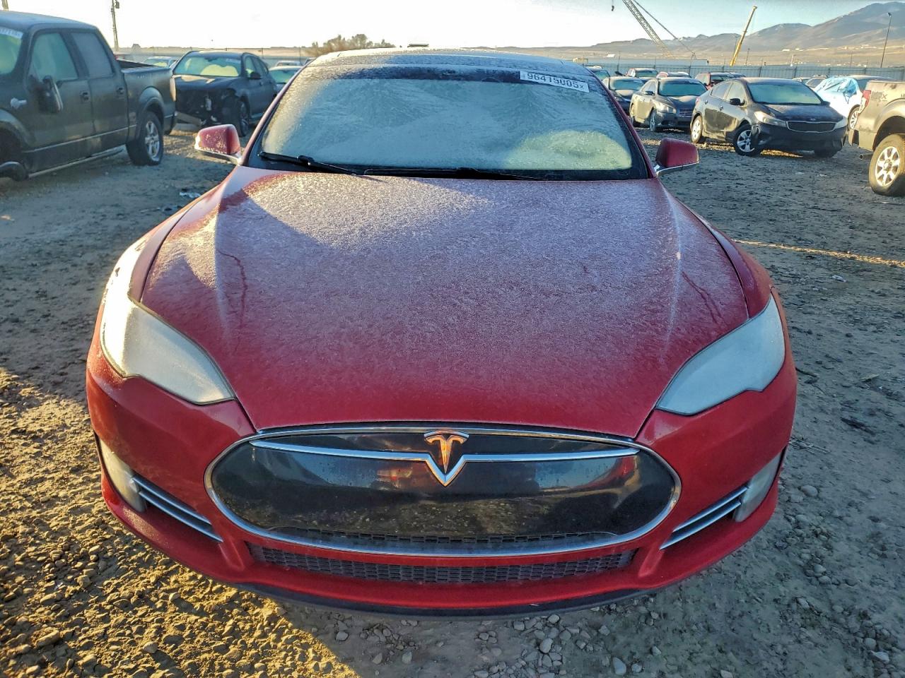 Lot #3311740727 2014 TESLA MODEL S