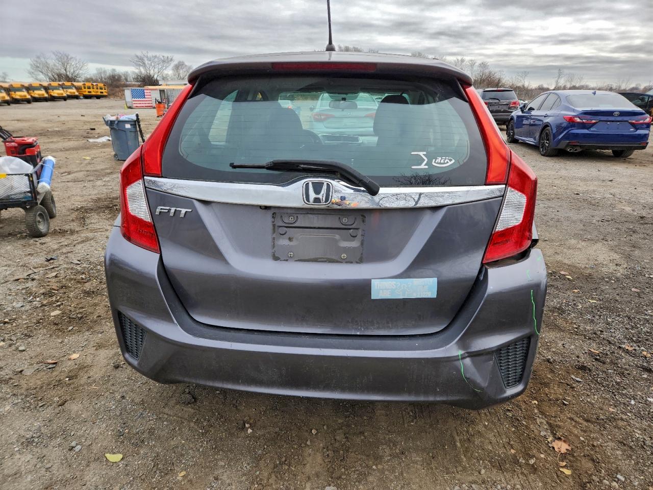 Lot #3309627106 2015 HONDA FIT EX