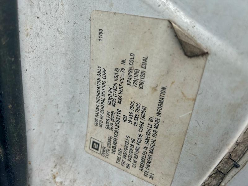 2001 CHEVROLET C-SERIES C #3302669018