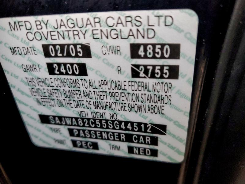 2005 JAGUAR VANDENPLAS #3305427459