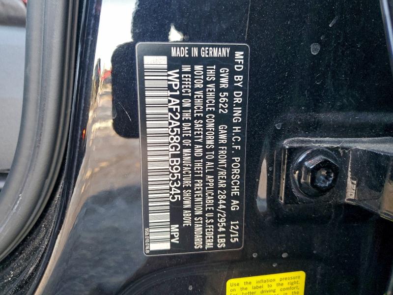 2016 PORSCHE MACAN TURB #3318871969