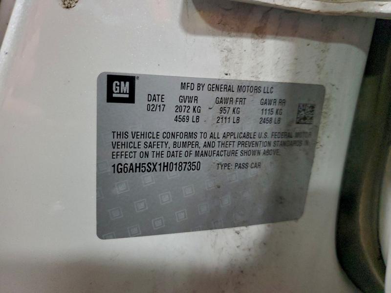 2017 CADILLAC ATS LUXURY #3317752075