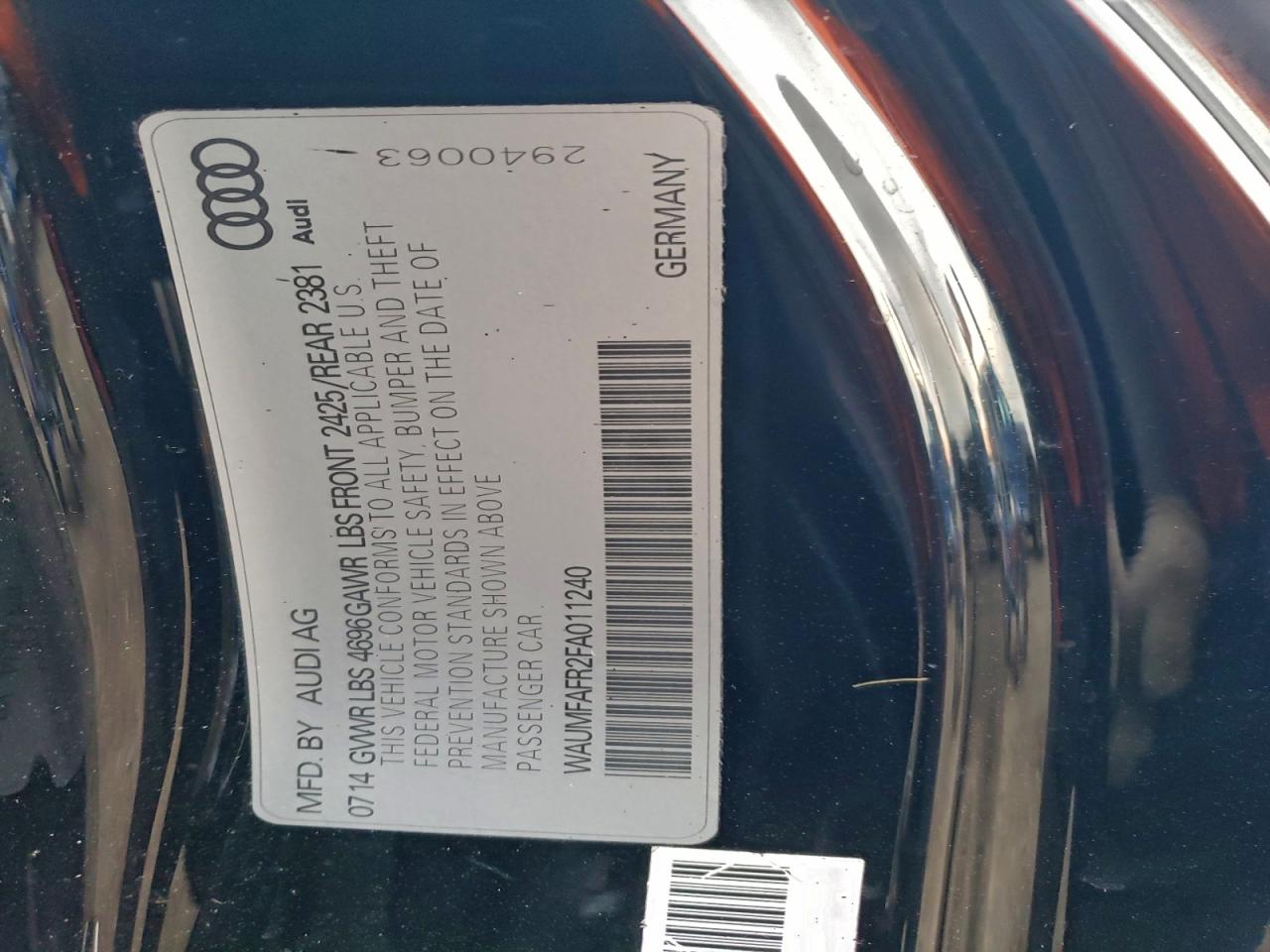 AUDI A5 PREMIUM PLUS