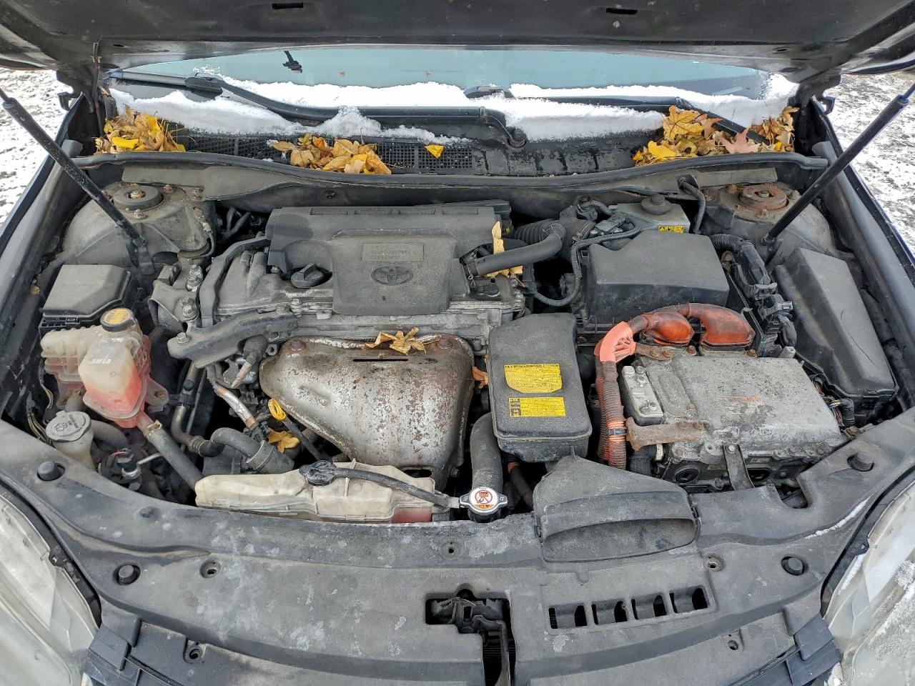 Lot #3316552486 2015 TOYOTA CAMRY HYBR