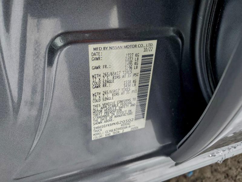 2023 NISSAN FRONTIER S #3302795954