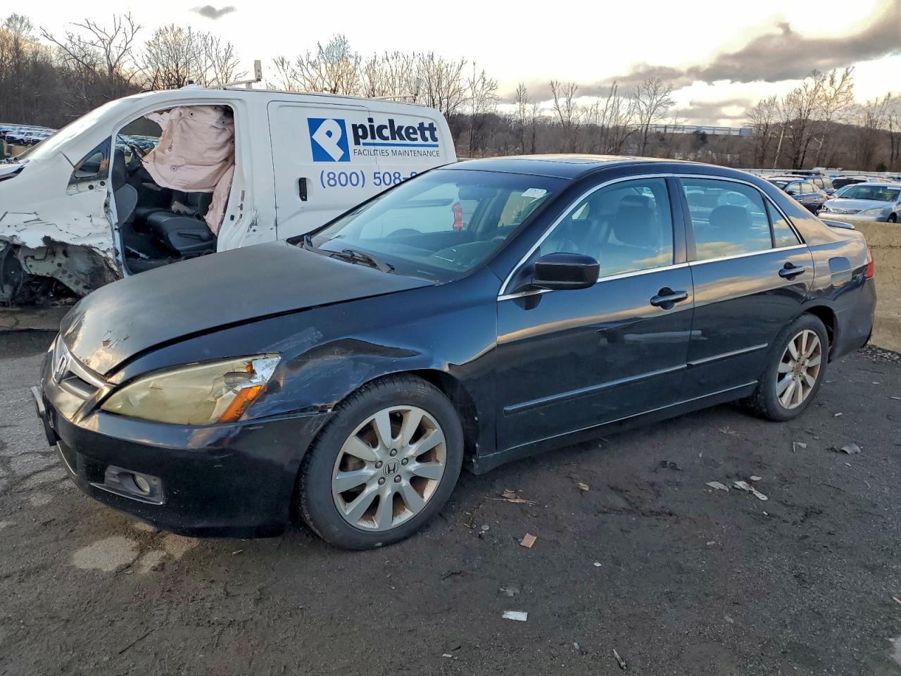 Lot #3309190622 2007 HONDA ACCORD EX