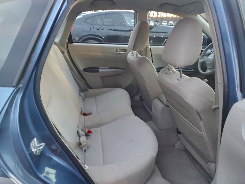 2008 SUBARU IMPREZA OU #3310318044