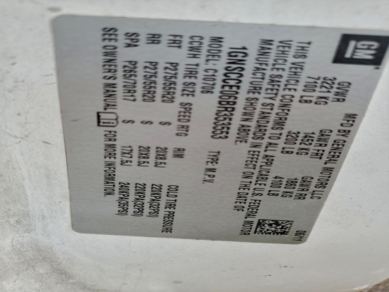 CHEVROLET TAHOE C1500 LTZ