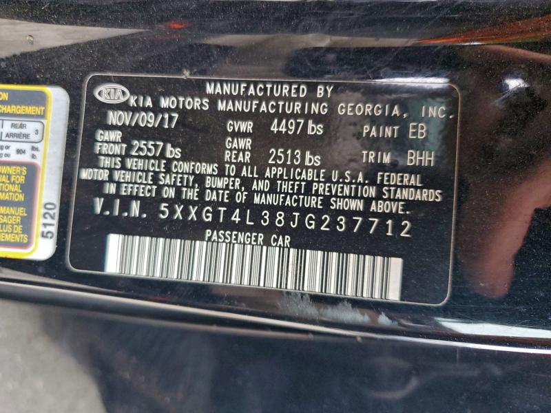 2018 KIA OPTIMA LX #3311445377