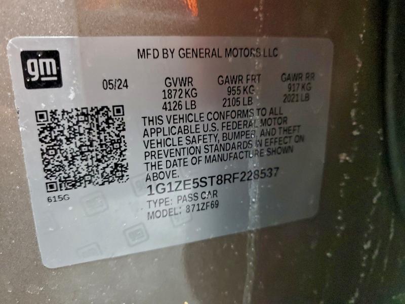 2024 CHEVROLET MALIBU PRE #3316836681