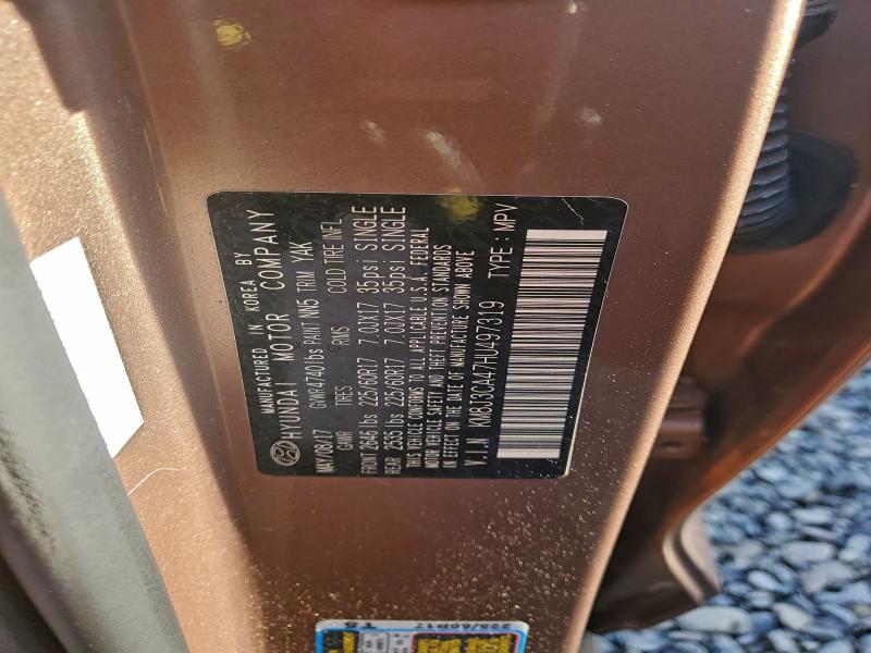 2017 HYUNDAI TUCSON LIM #3301796360