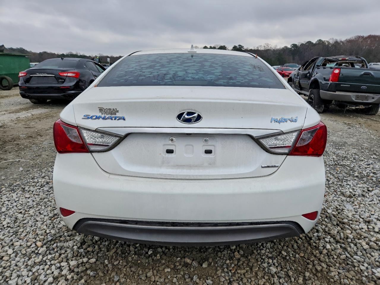Lot #3309278625 2015 HYUNDAI SONATA HYB