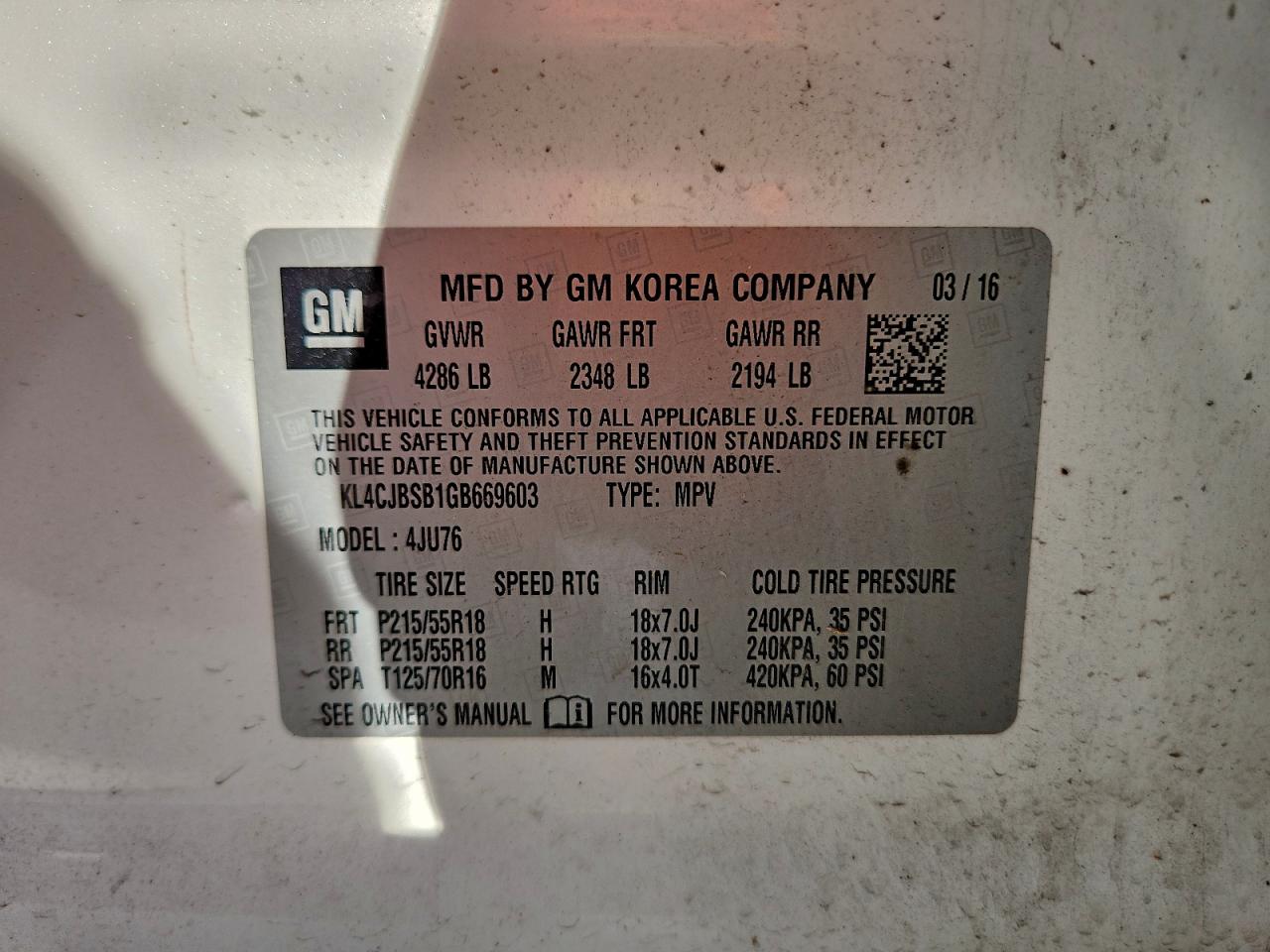 BUICK ENCORE CONVENIENCE