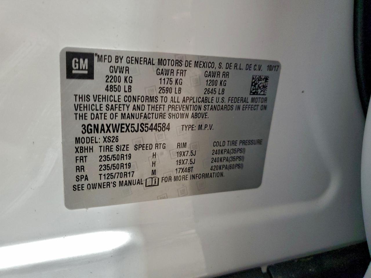 CHEVROLET EQUINOX PREMIER