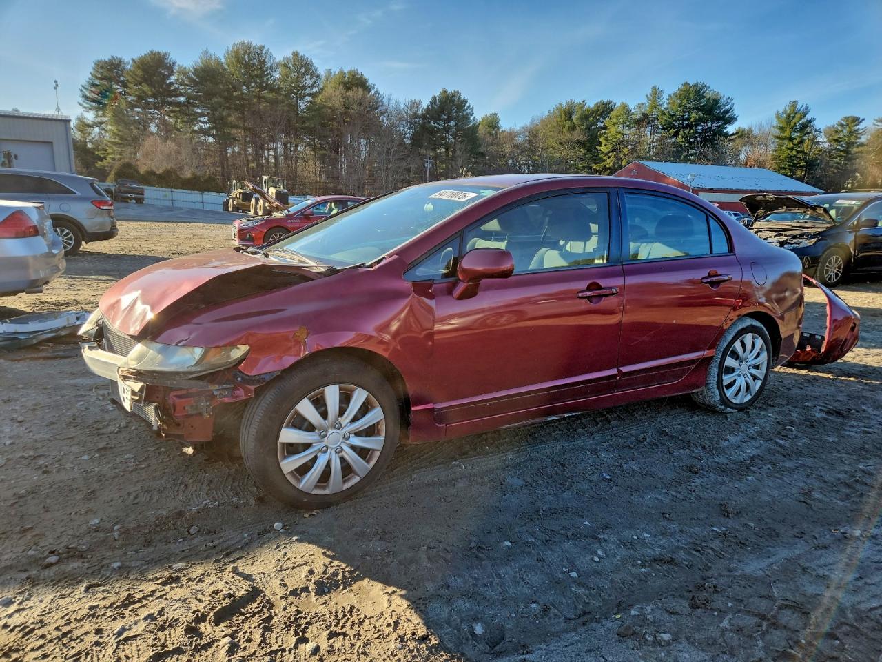 Lot #3304359586 2011 HONDA CIVIC LX