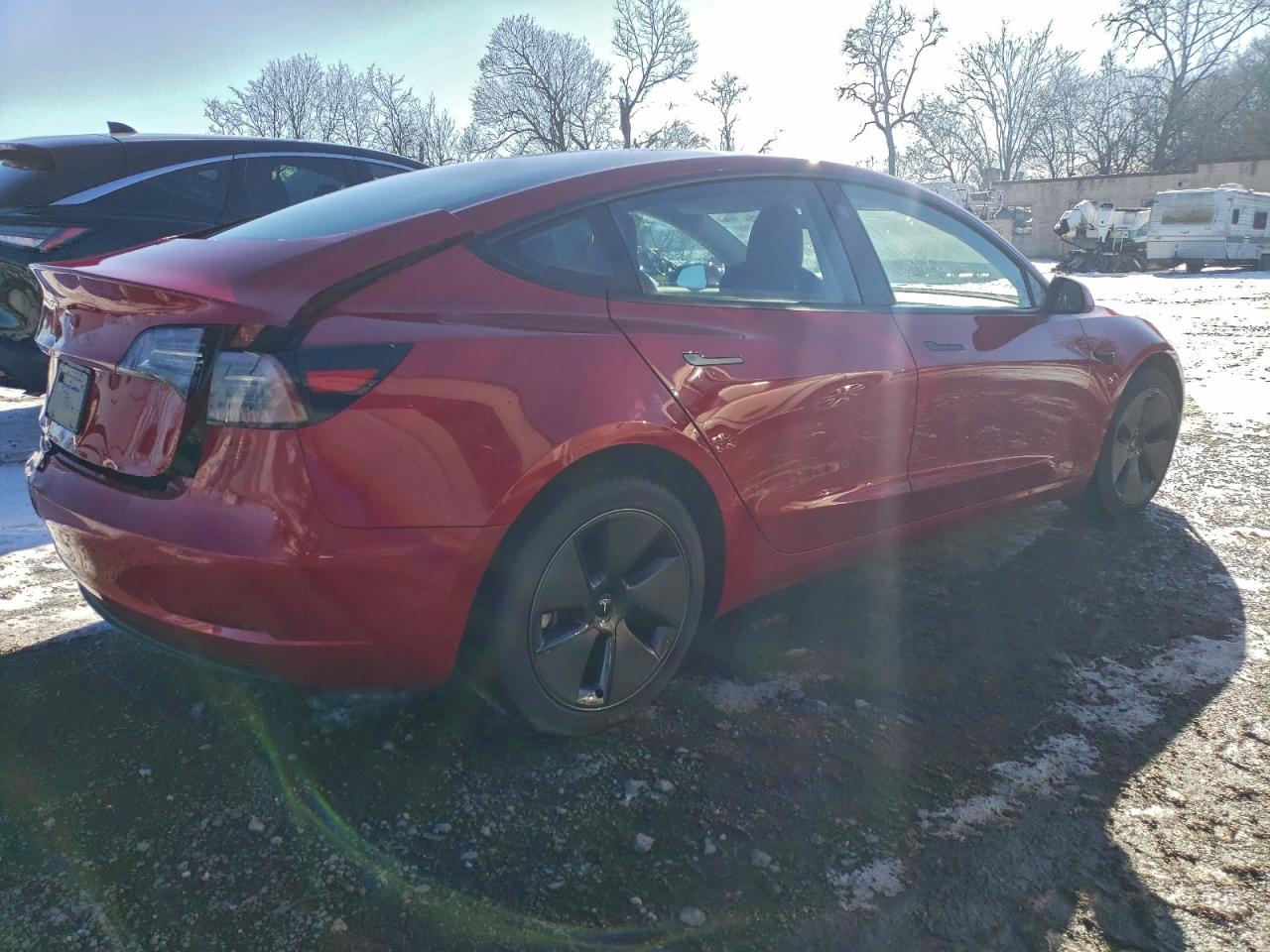 Lot #3316716476 2023 TESLA MODEL 3
