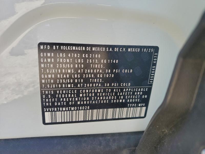 2026 VOLKSWAGEN TIGUAN SE #3318996316