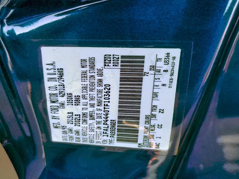 1996 FORD MUSTANG #3304812682