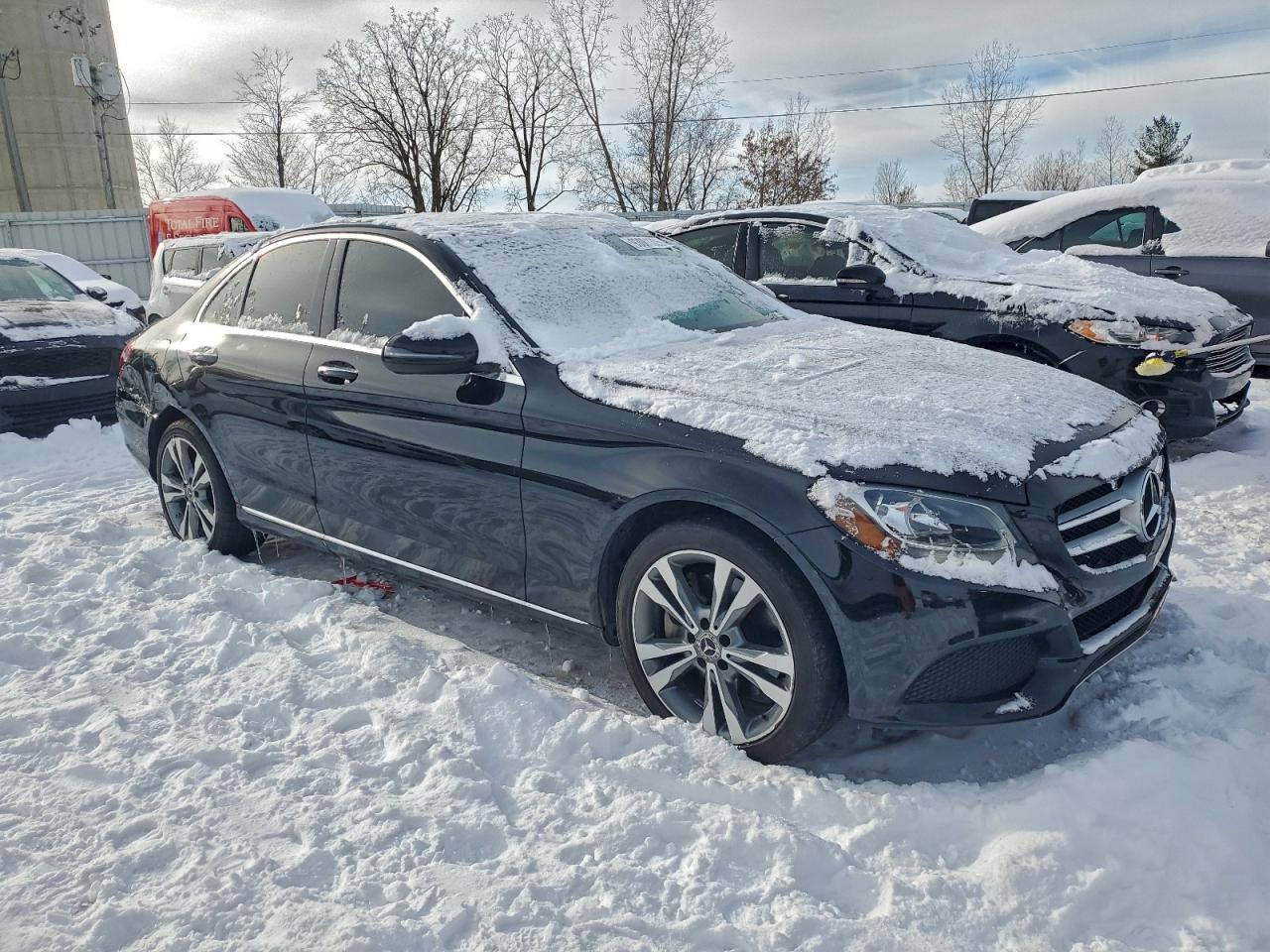 Lot #3316695160 2018 MERCEDES-BENZ C 300 4MAT