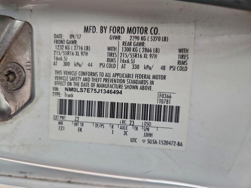 2018 FORD TRANSIT CO #3302639012