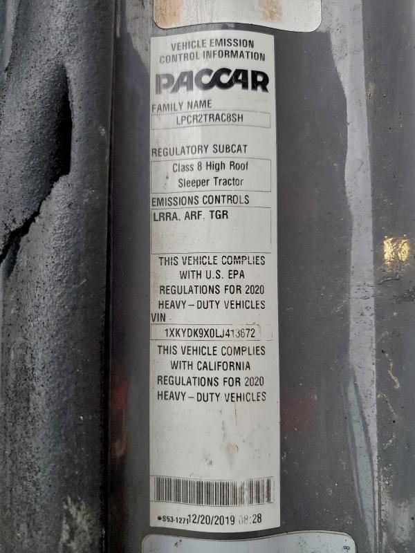 2020 KENWORTH T680 #3316152215