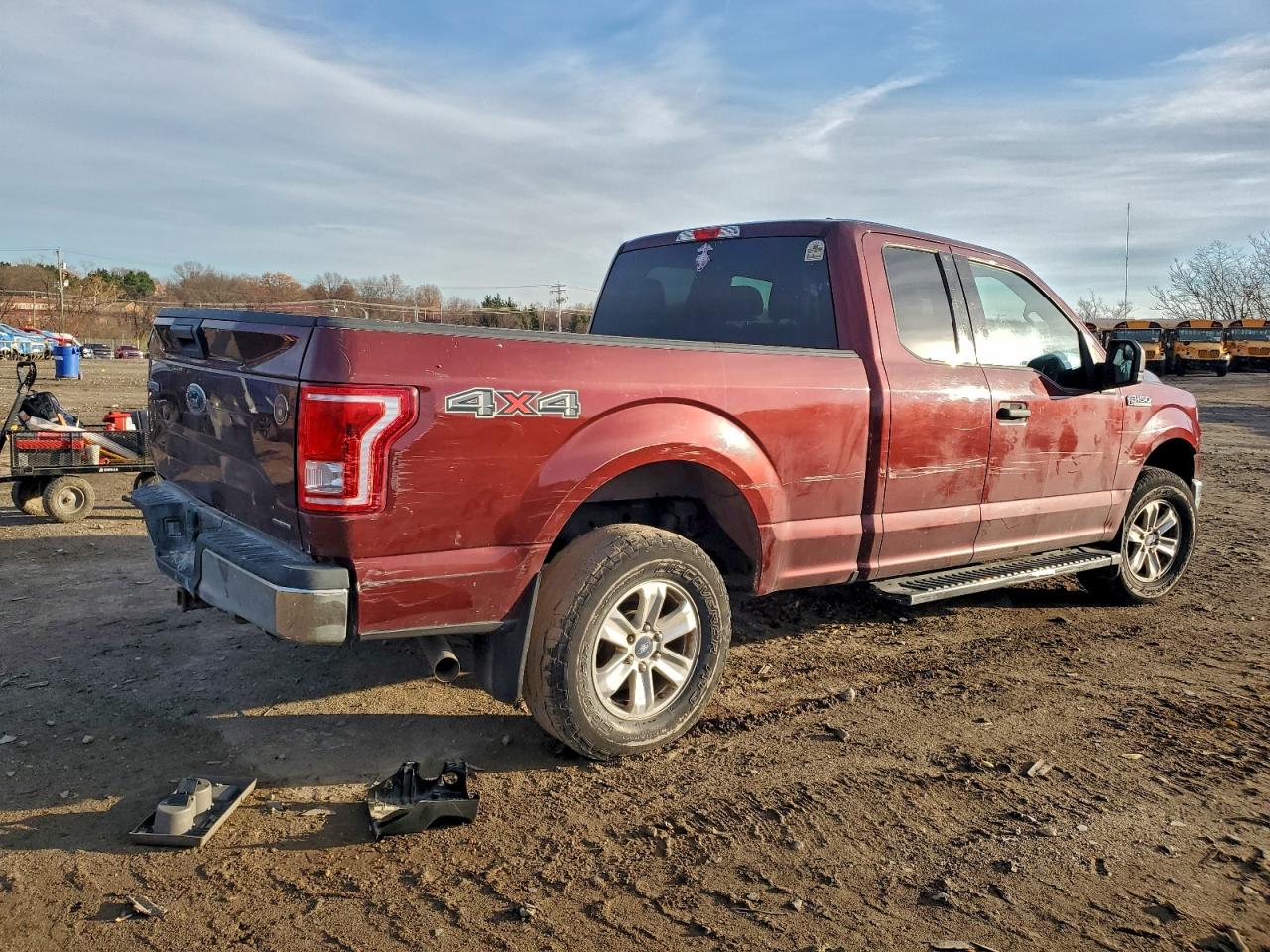 Lot #3301710370 2015 FORD F150 SUPER
