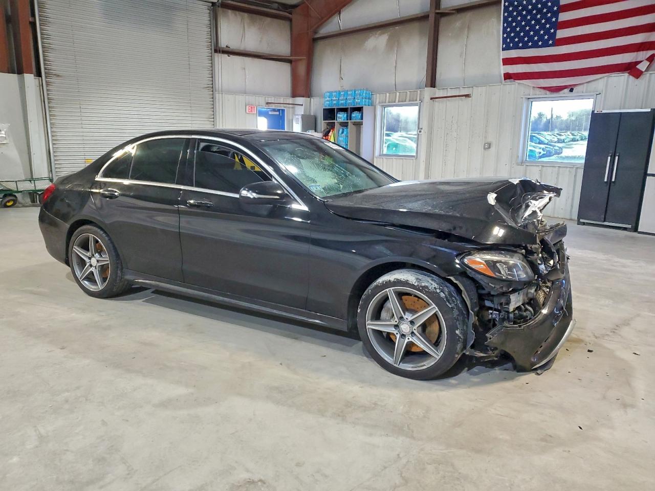 Lot #3312446634 2015 MERCEDES-BENZ C 300 4MAT