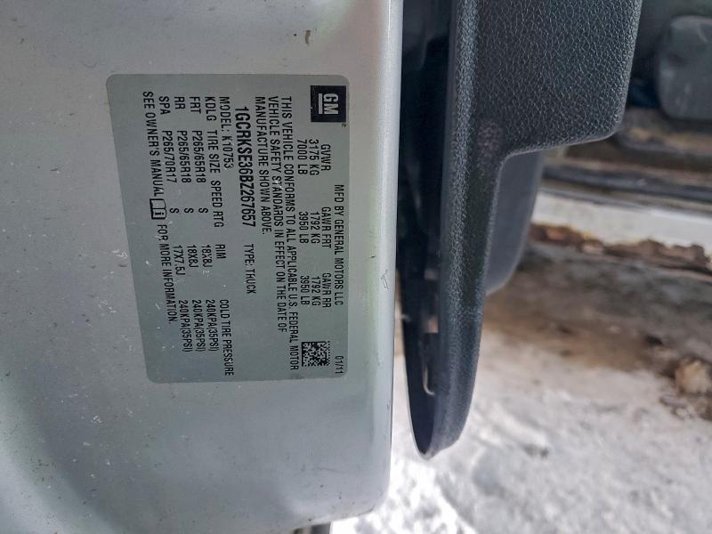 2011 CHEVROLET SILVERADO #3318879921