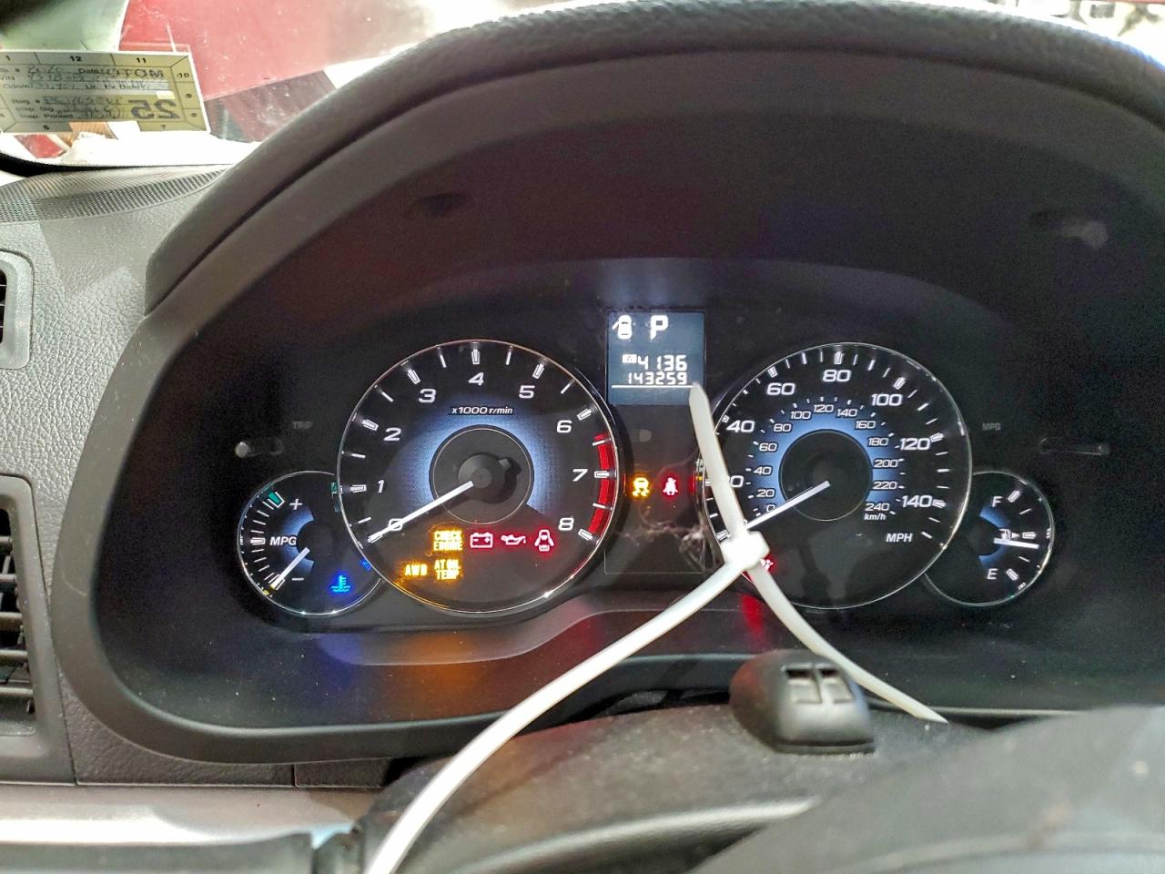 SUBARU LEGACY 2.5I PREMIUM