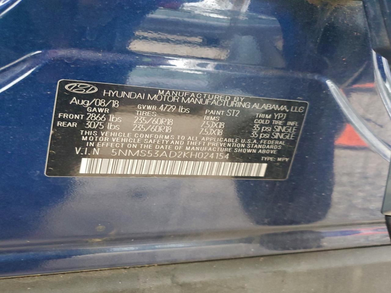 HYUNDAI SANTA FE LIMITED