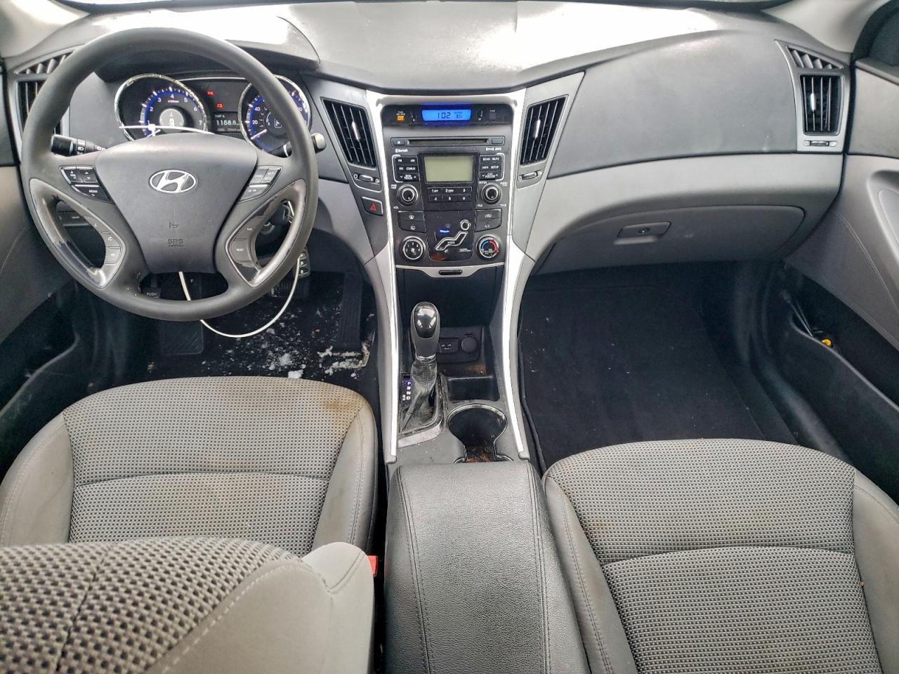 Lot #3316780413 2011 HYUNDAI SONATA GLS