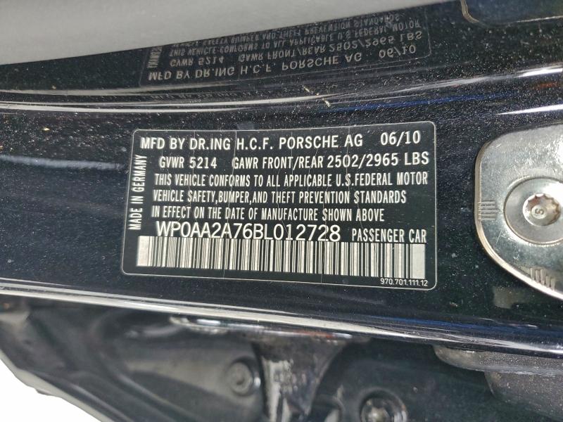 2011 PORSCHE PANAMERA 2 #3302855910