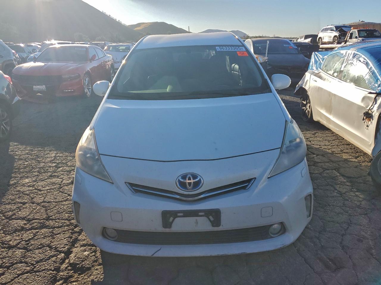 Lot #3311446375 2012 TOYOTA PRIUS V